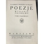 Tetmajer Kazimierz Poezje Biblioteka Polska [okładka Procajłowicz]