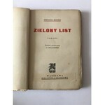 Boutet Frederic Zielony List [Okładka wg. projektu M. Choynowskiego]