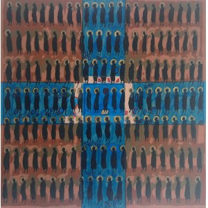 Alexander Grzybek, Blue Cross, 2015