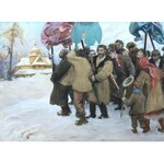 Teodor Axentowicz (1859 Braszów/Rumunia - 1938 Kraków), Święto Jordanu