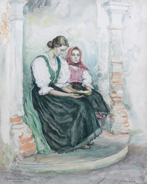 Józef Pieniążek (1888 Pychowice -1953 Kraków), Kobiety ze Spisza, 1934