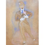 Henryk Berlewi (1894 Warszawa - 1967 Paryż), Projekt kostiumu aktora teatru Variete