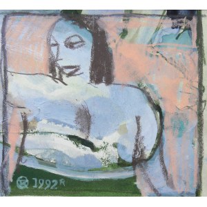 Tomasz Kazikowski (ur.1952), Portret kobiety, 1992