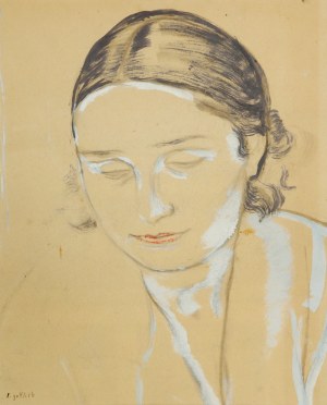 Leopold Gottlieb (1879-1934), Portret kobiety