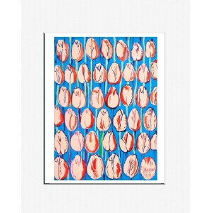 Edward Dwurnik, Pink Tulips