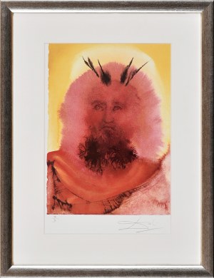 Salvador Dali (1904-1989), Blask Boga na twarzy Mojżesza