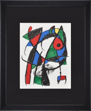 Joan Miro (1893-1983), Kompozycja, 1972