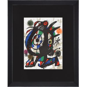 Joan Miro (1893-1983), Kompozycja, 1972