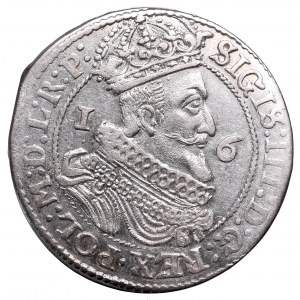 Sigismund III, 18 groschen 1625, Danzig - P