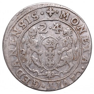 Sigismund III, 18 groschen 1624, Danzig - PR