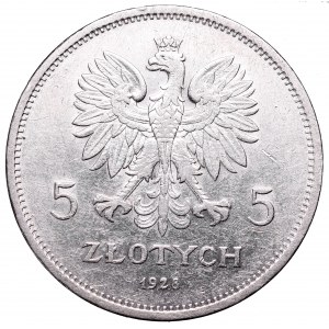 II Republic of Poland, 5 zloty 1928, Warsaw Nike