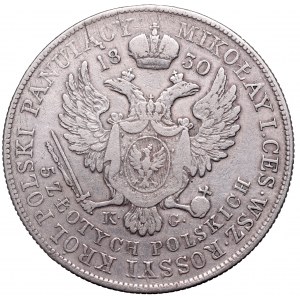 Kingdom of Poland, 5 zloty 1830 KG