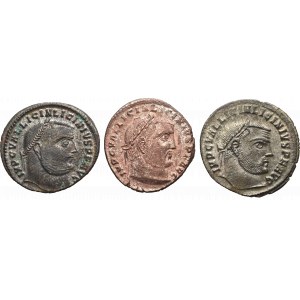 Roman Empire, Licinius I, Lot of follis