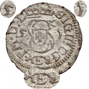 Sigismund III Vasa, Shelrogue 1615, Vilnius - Seltenheit Datumsfehler 5-1