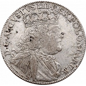 Germany, Saxony, Friedrich August II, 18 groschen 1754, Leipzig