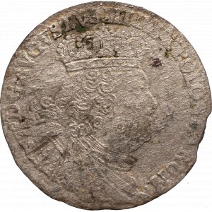 Germany, Saxony, Friedrich August II, 6 groschen 1755, Leizig