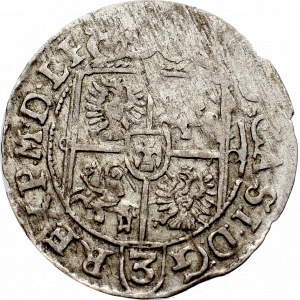 Jan II Kazimierz, Półtorak 1661, Poznań - nieopisana hybryda 60 w jabłku, ozdobniki przy tarczy