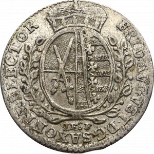 Germany, Saxony, 1/12 tahler 1764