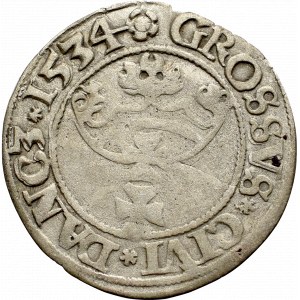 Sigismund I the Old, Groschen 1534, Danzig