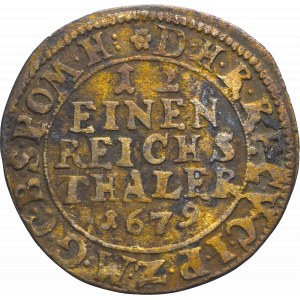 Niemcy, Brandenburgia-Prusy, Fryderyk Wilhelm, 1/12 talara 1679