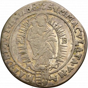 Hungary, Leopold, 15 kreuzer 1687