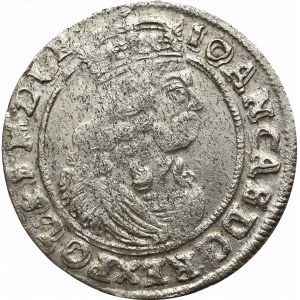 Jan II Kazimierz, Szóstak 1665, Bydgoszcz - L R/kropka przed nominałem