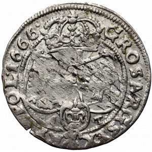 John II Casimir, 6 groschen 1666, Bromberg