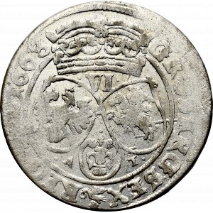 John II Casimir, 6 groschen 1663, Bromberg