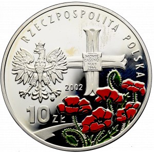 III Rzeczpospolita, 10 złotych 2002, Władysław Anders