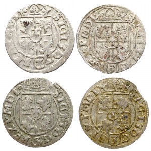 Zygmunt III Waza, Zestaw półtoraków 1616 - różne odmiany