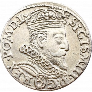 Sigismund III, 3 groschen 1601, Cracow