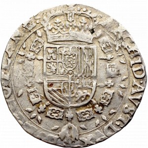 Spanish Netherlands, Flandres, Philip IV, 1/4 patagon 1633