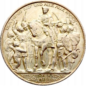 Germany, Prussia, Wilhelm II, 3 mark 1913