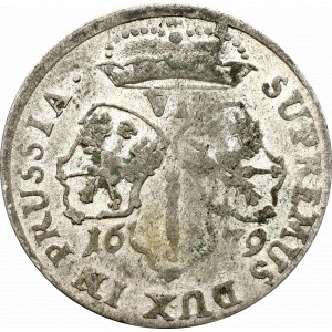 Germany, Friedrich Wilhelm, 6 groschen, 1679 HS, Konigsberg