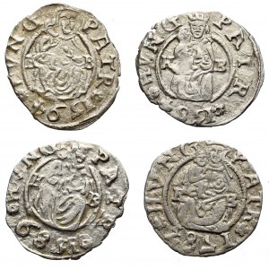Węgry, Rudolf II, Zestaw denarów 1583-1594