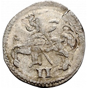 Sigismund II Augustus, 2 denarii 15.., Vilnius