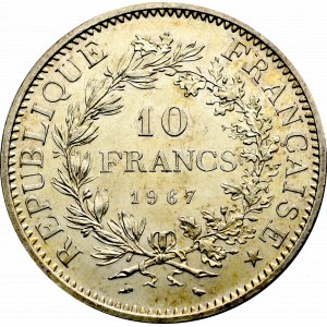 Francja, 10 franków 1967