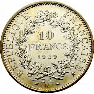 Francja, 10 franków 1969