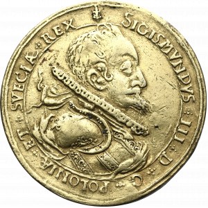 Zygmunt III Waza, Medal wagi 5 dukatów 1608 - kopia galwaniczna