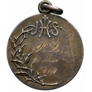 Francja, medalik srebro