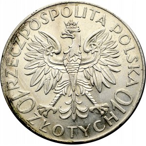 II Rzeczpospolita, 10 złotych 1933 Sobieski