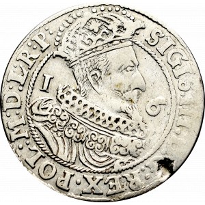 Zygmunt III Waza, Ort 1625/6, Gdańsk - przebitka daty