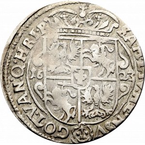 Zygmunt III Waza, Ort 1623, Bydgoszcz - nieopisana korona