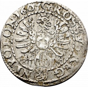 Zygmunt III Waza, Grosz 1605, Kraków - rzadki SIGISM/REG-NI