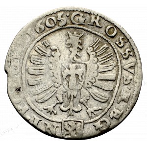 Zygmunt III Waza, Grosz 1605, Kraków - SIG III