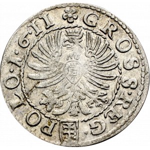 Zygmunt III Waza, Grosz 1611, Kraków - REG•-POLO
