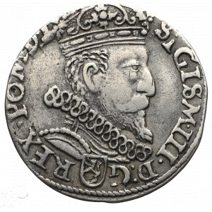 Zygmunt III Waza, Trojak 1602, Kraków - odwrócona 2