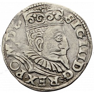 Zygmunt III Waza, Trojak 1599, Wschowa - nieopisany ARG: