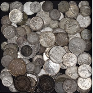 Zestaw inwestycyjny, monety świata - 1 kg srebra (1)