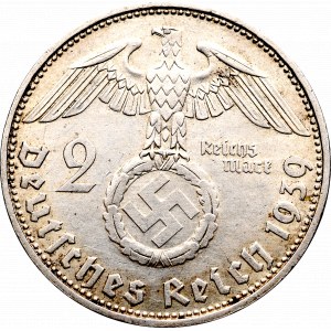 III Rzesza, 2 marki 1939 D